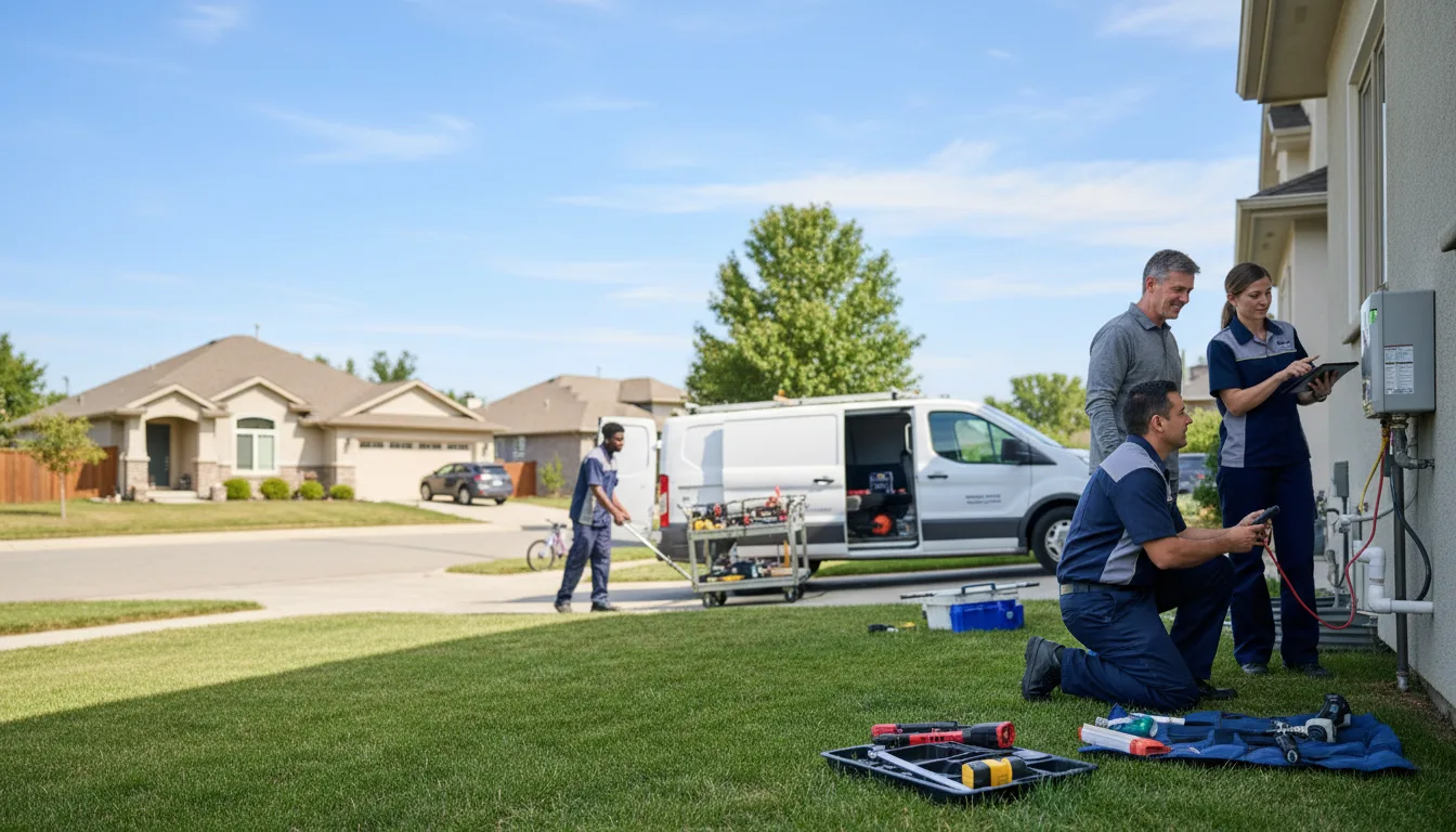 Professional Outdoor Tankless Water Heater Installation in Noblesville, IN